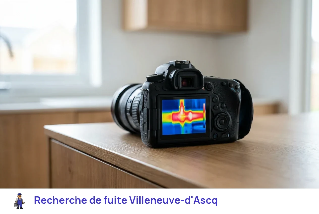 Recherche de fuite à Villeneuve-d'Ascq