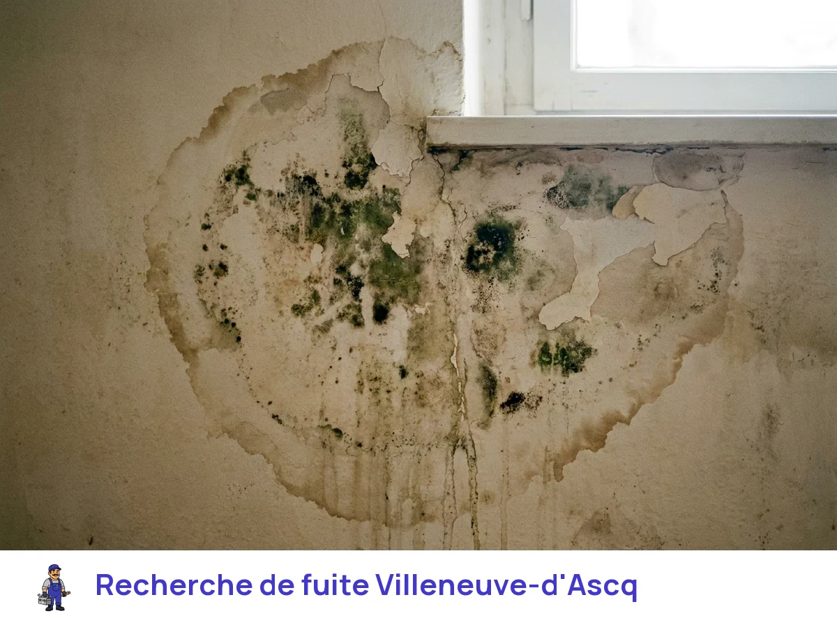 Recherche de fuite à Villeneuve-d'Ascq
